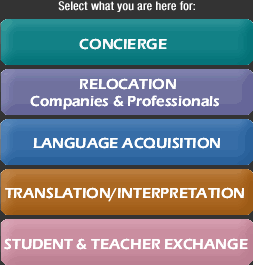 Here on business - Teacher exchange - Language learning
