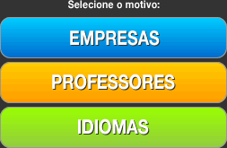 Selecione o motivo: Negócios - Professores - Idiomas